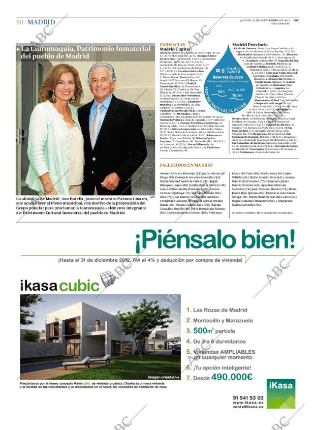 ABC MADRID 27-09-2012 página 50