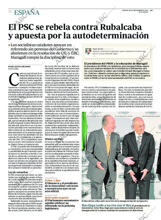 ABC MADRID 28-09-2012 página 26