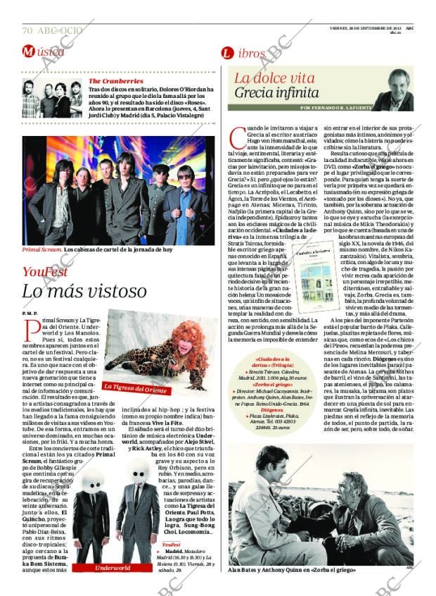 ABC MADRID 28-09-2012 página 70