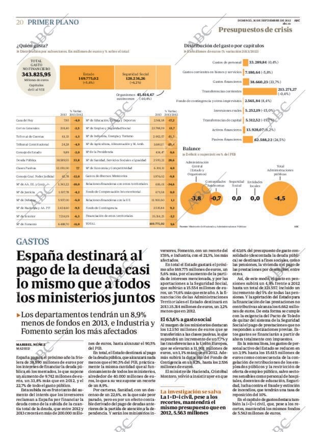 ABC MADRID 30-09-2012 página 22