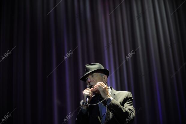 Concierto de Leonard Cohen en el Palau sant Jordi