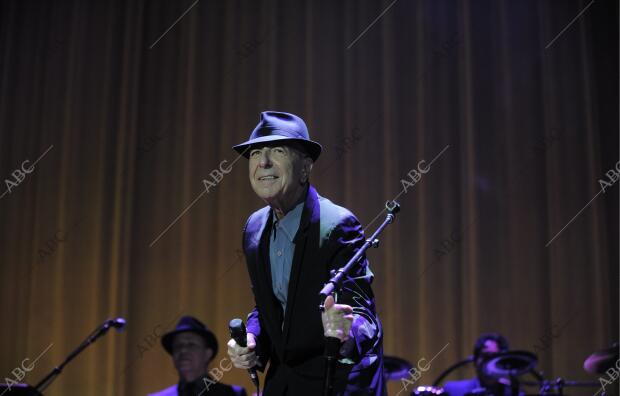 Concierto de Leonard Cohen en el Palau sant Jordi