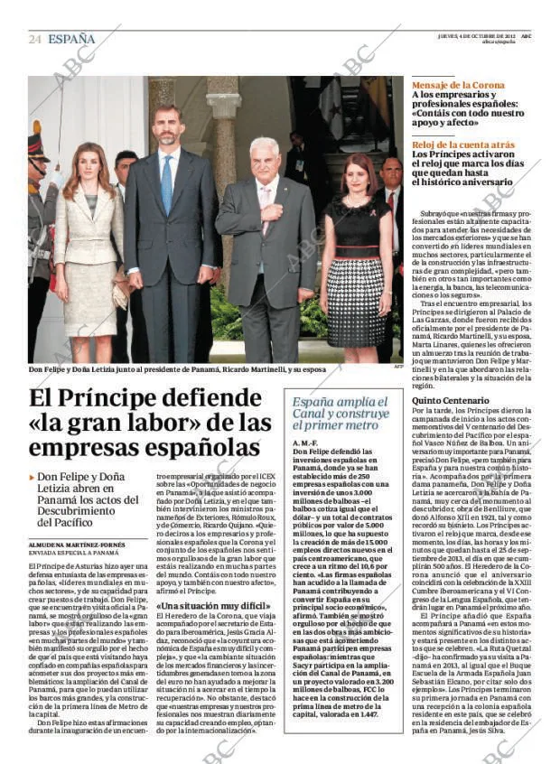 ABC MADRID 04-10-2012 página 26