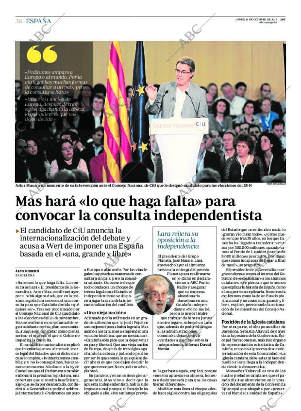 ABC CORDOBA 15-10-2012 página 38