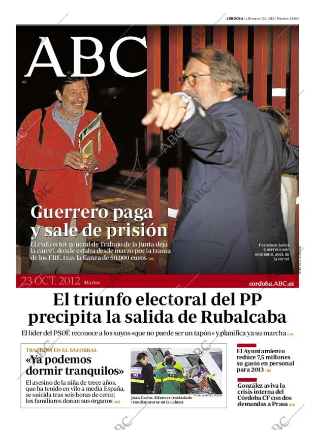 ABC CORDOBA 23-10-2012 página 1