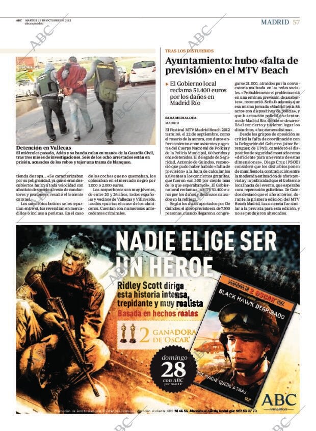 ABC MADRID 23-10-2012 página 57