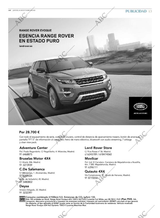 ABC MADRID 25-10-2012 página 13