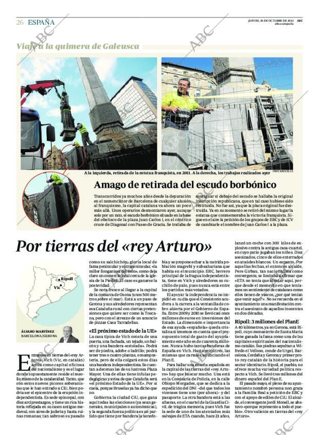 ABC MADRID 25-10-2012 página 26