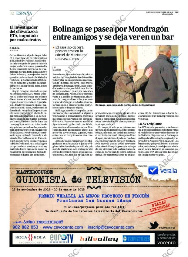 ABC MADRID 25-10-2012 página 32