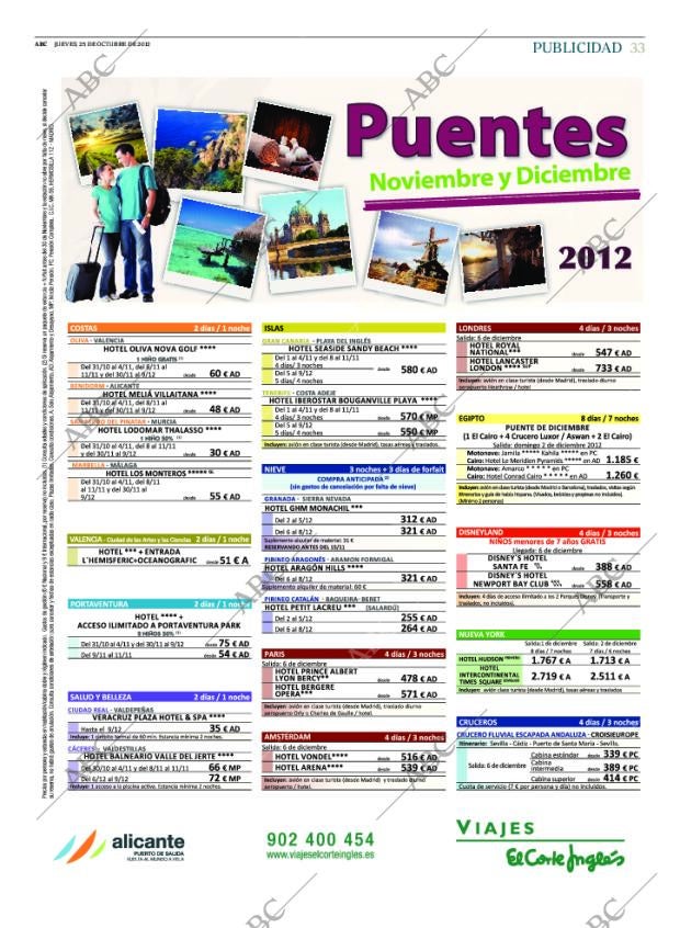 ABC MADRID 25-10-2012 página 33