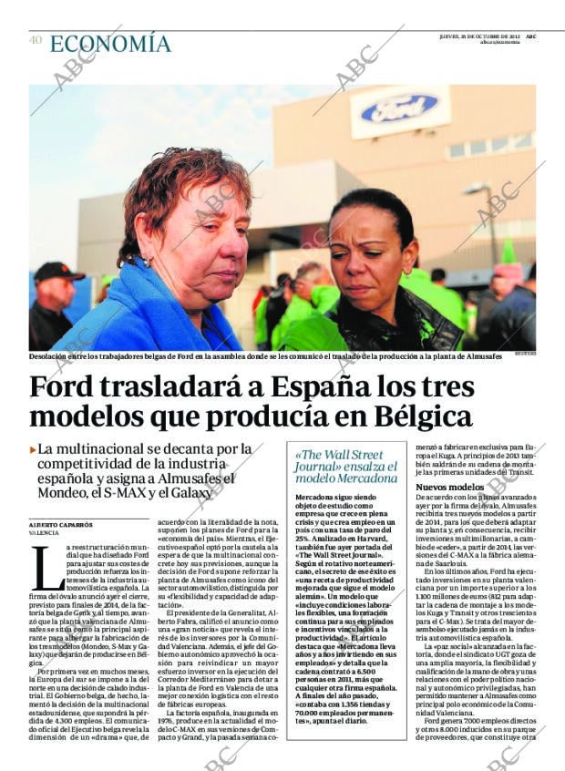 ABC MADRID 25-10-2012 página 40