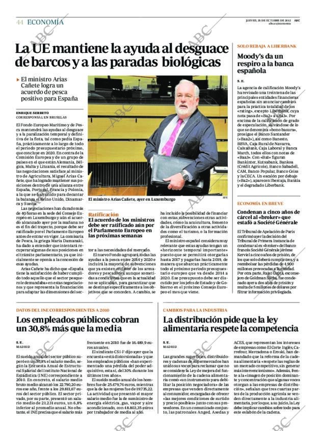 ABC MADRID 25-10-2012 página 44