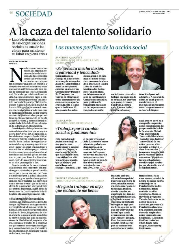 ABC MADRID 25-10-2012 página 46