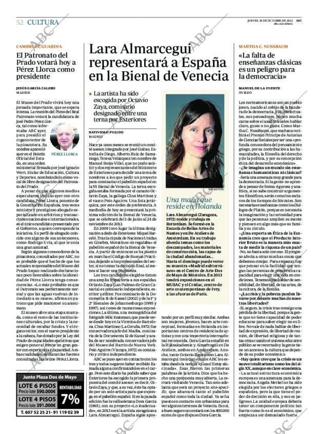 ABC MADRID 25-10-2012 página 52
