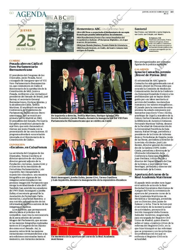 ABC MADRID 25-10-2012 página 60