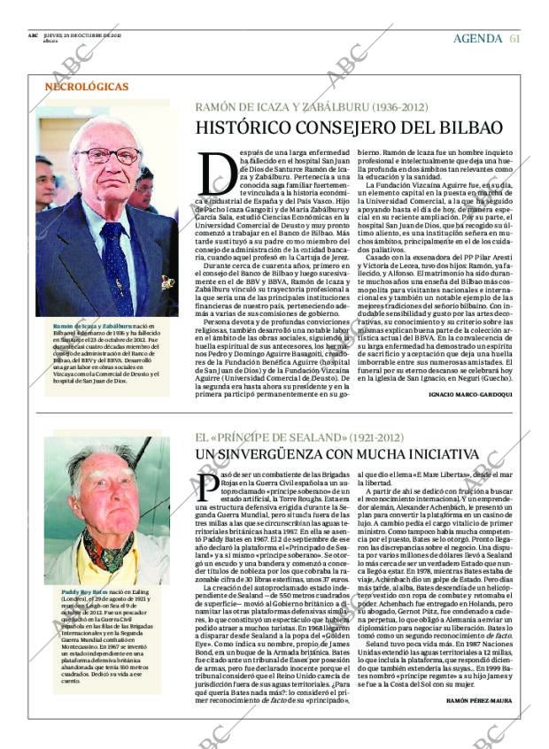 ABC MADRID 25-10-2012 página 61