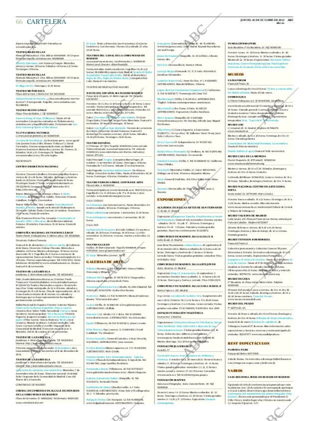 ABC MADRID 25-10-2012 página 66