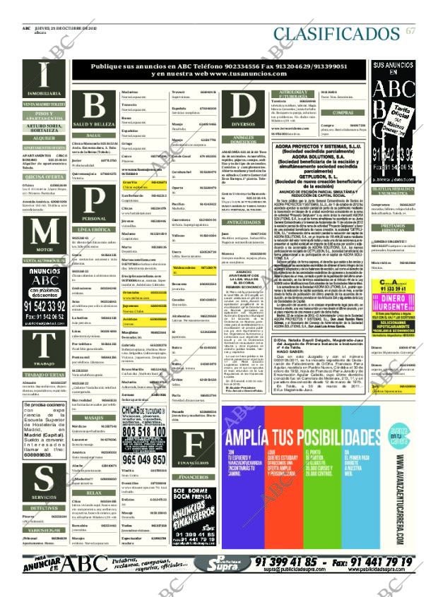 ABC MADRID 25-10-2012 página 67