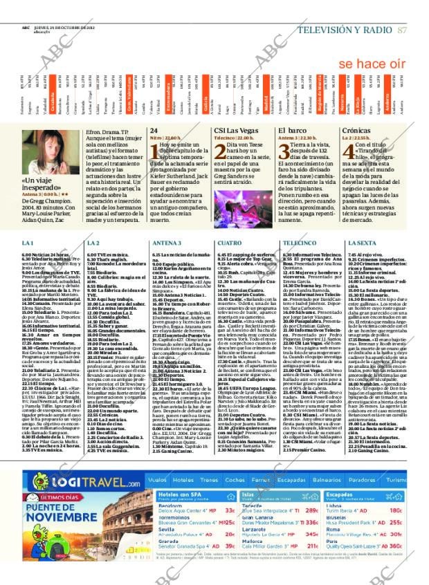 ABC MADRID 25-10-2012 página 87
