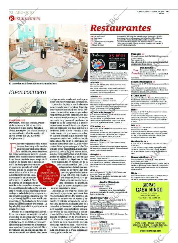 ABC MADRID 26-10-2012 página 72