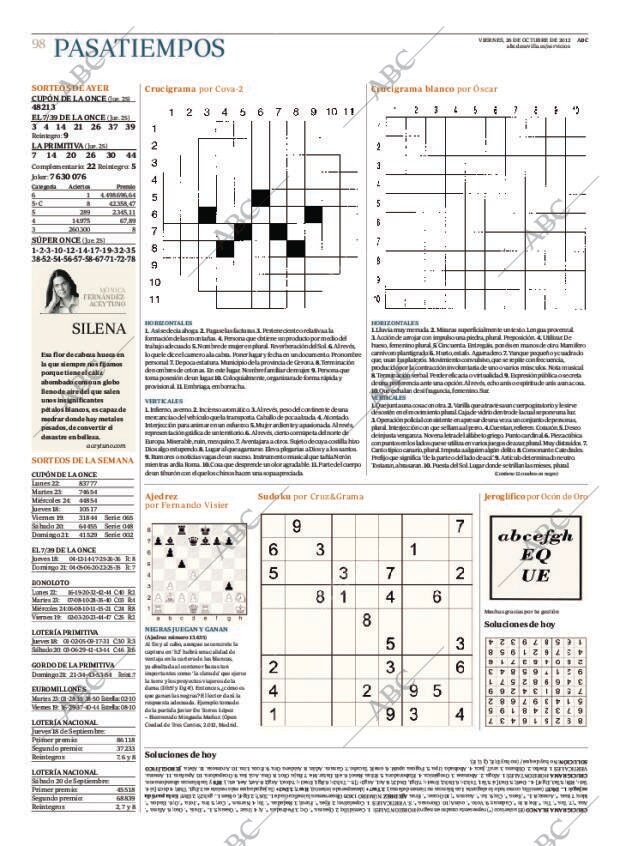 ABC SEVILLA 26-10-2012 página 98