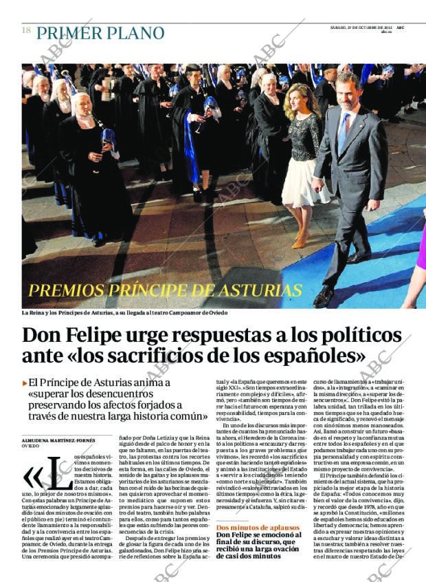 ABC MADRID 27-10-2012 página 18
