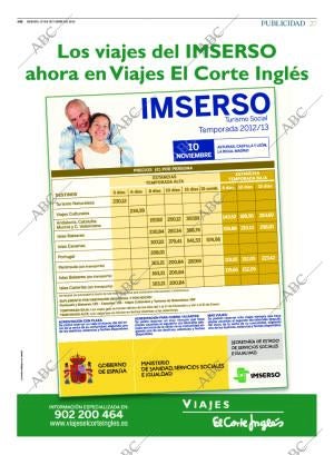 ABC MADRID 27-10-2012 página 27