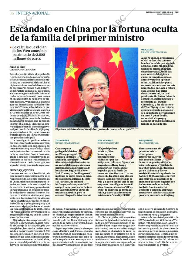 ABC MADRID 27-10-2012 página 36