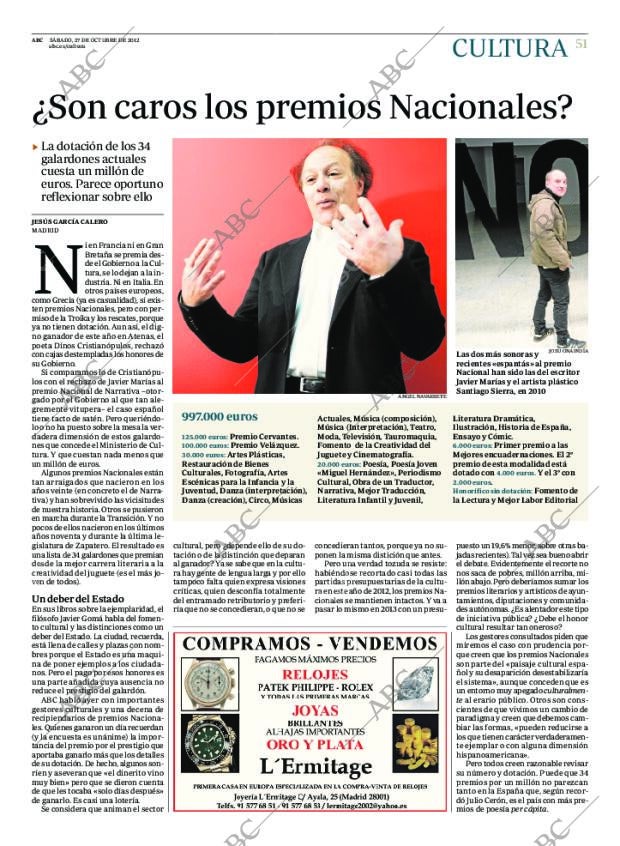 ABC MADRID 27-10-2012 página 51