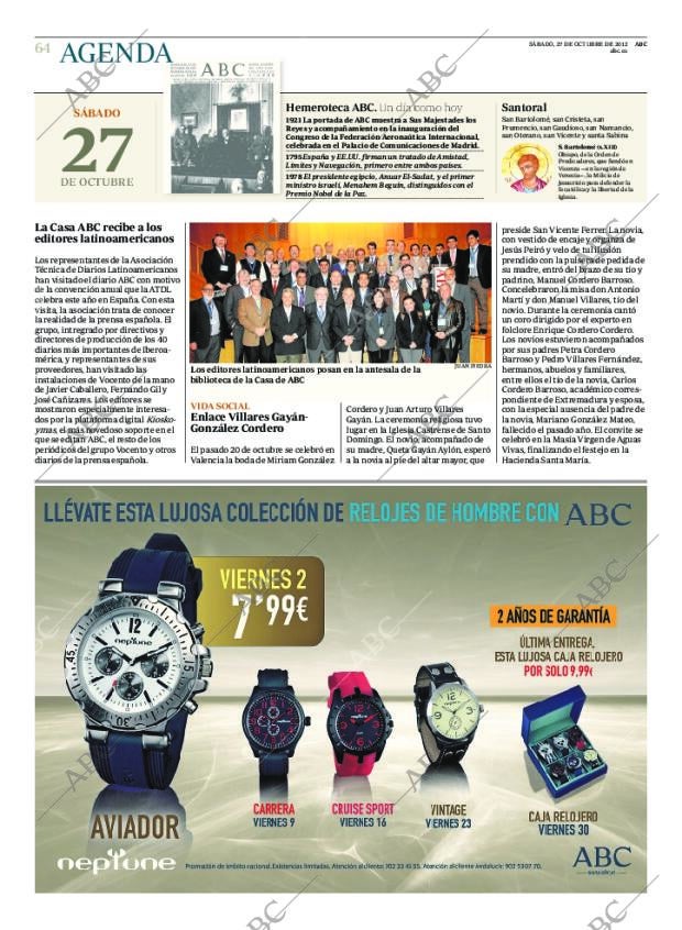 ABC MADRID 27-10-2012 página 64