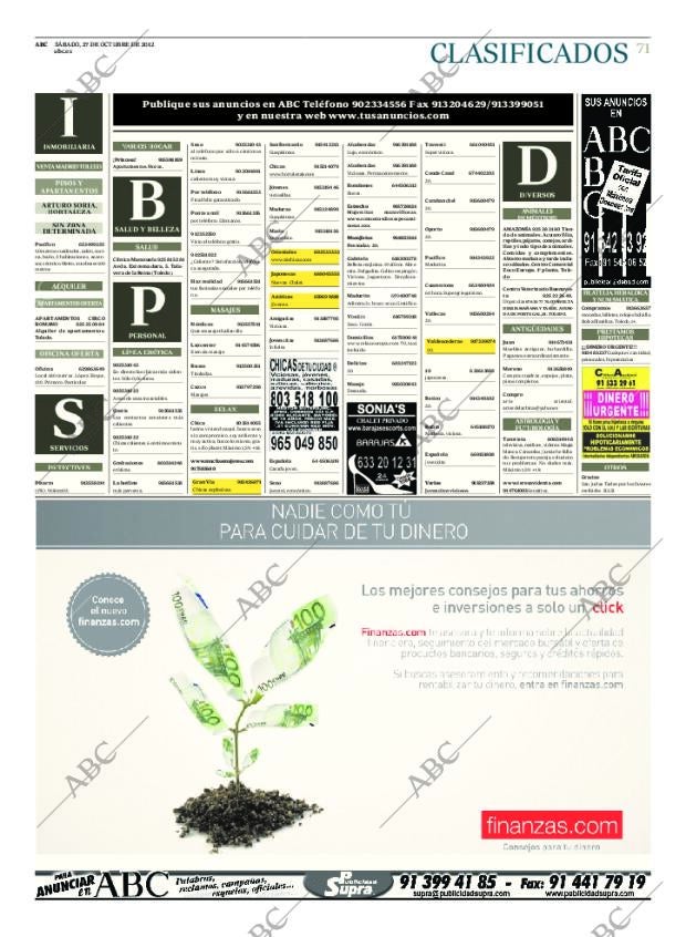 ABC MADRID 27-10-2012 página 71