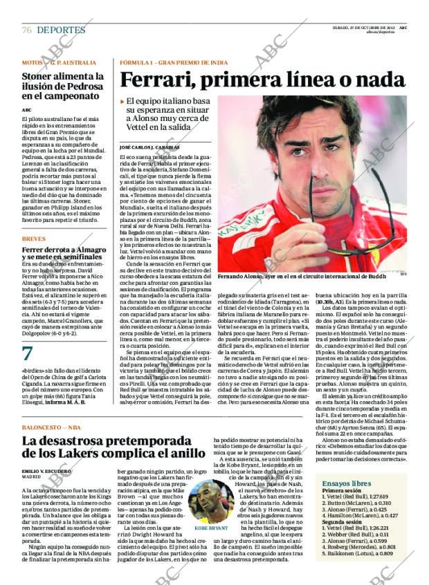 ABC MADRID 27-10-2012 página 76