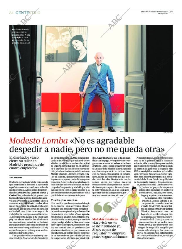 ABC MADRID 27-10-2012 página 84