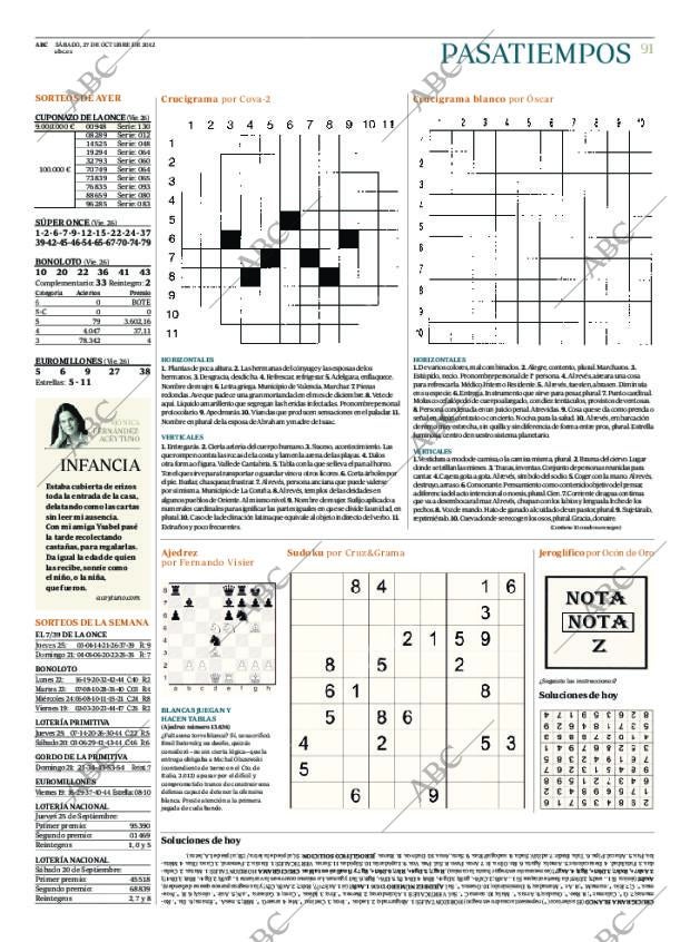ABC MADRID 27-10-2012 página 91