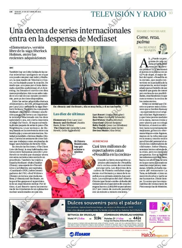 ABC MADRID 27-10-2012 página 93