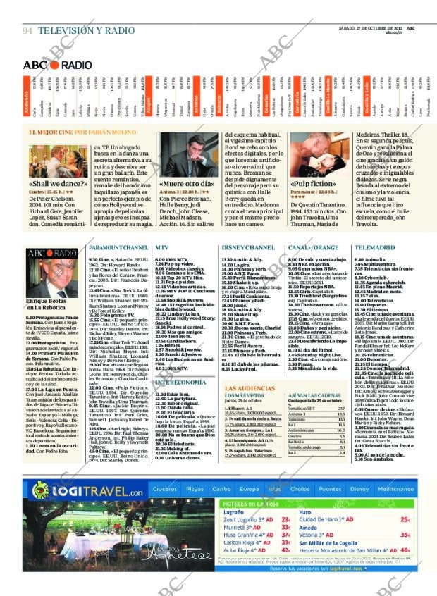 ABC MADRID 27-10-2012 página 94
