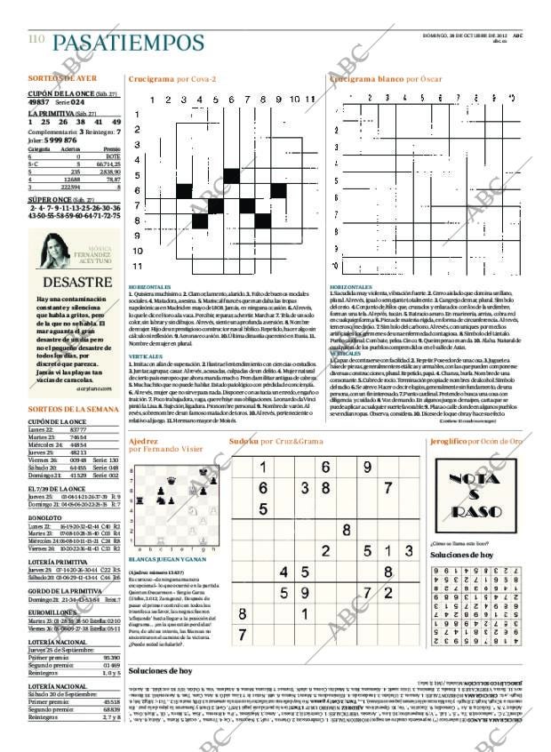 ABC MADRID 28-10-2012 página 110