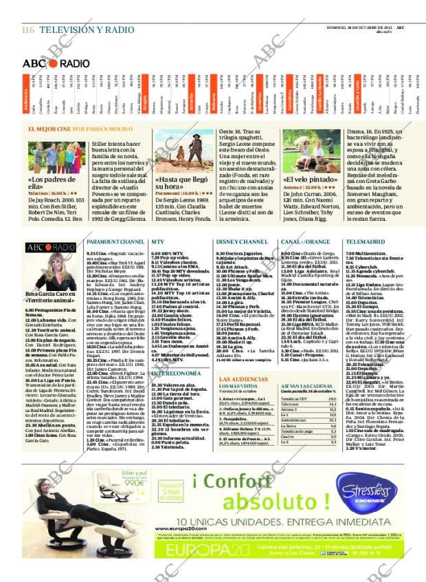 ABC MADRID 28-10-2012 página 116