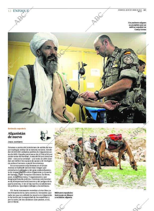 ABC MADRID 28-10-2012 página 12