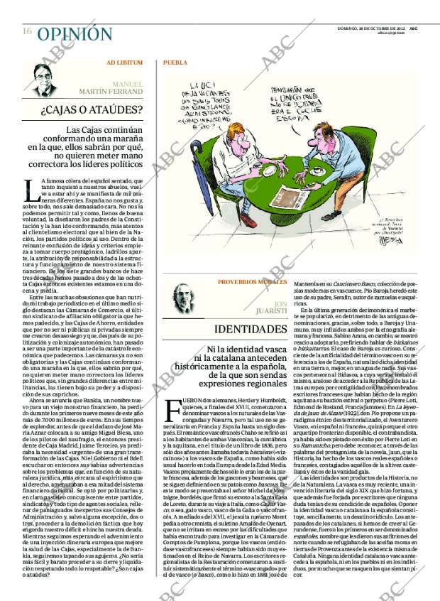 ABC MADRID 28-10-2012 página 16