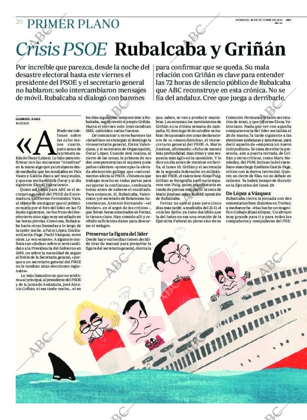 ABC MADRID 28-10-2012 página 20