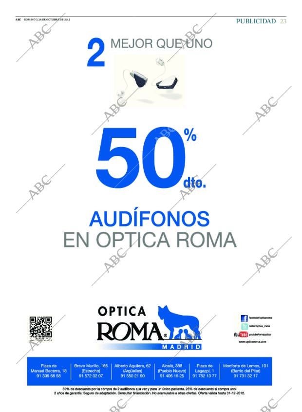 ABC MADRID 28-10-2012 página 23