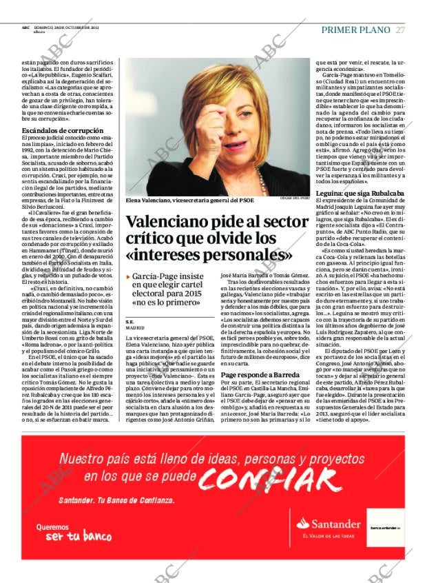 ABC MADRID 28-10-2012 página 27
