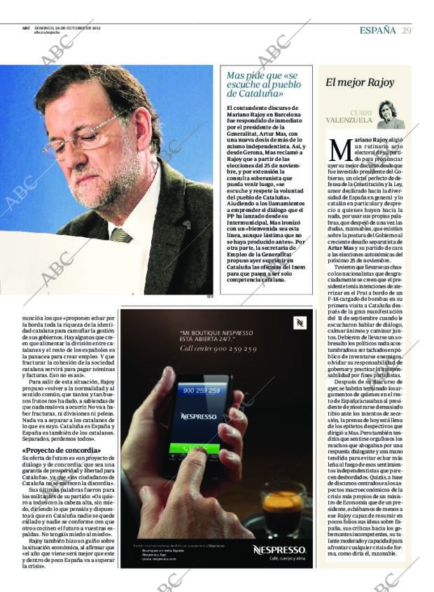 ABC MADRID 28-10-2012 página 29