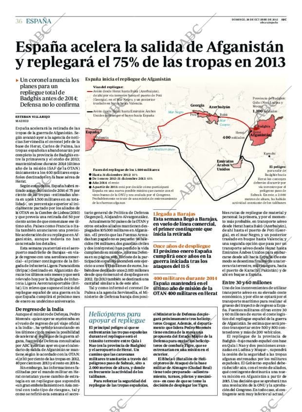 ABC MADRID 28-10-2012 página 36