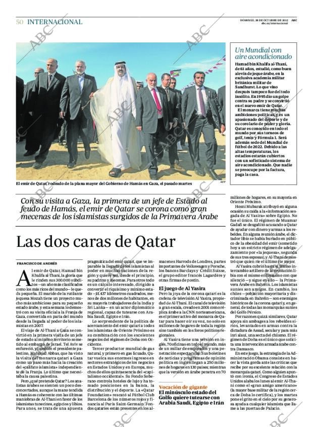 ABC MADRID 28-10-2012 página 50