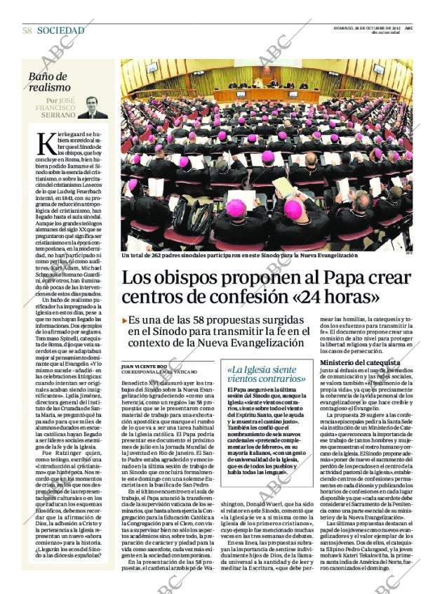 ABC MADRID 28-10-2012 página 58