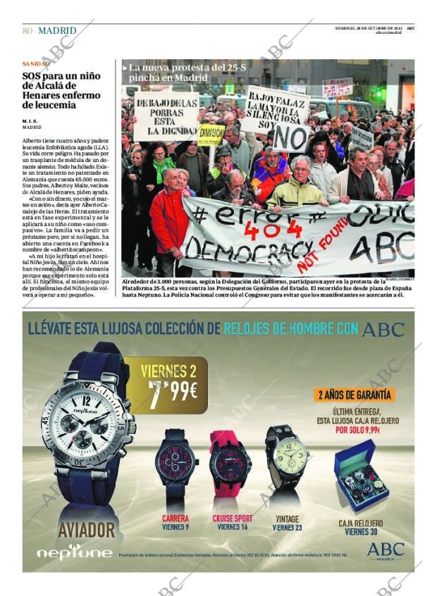 ABC MADRID 28-10-2012 página 80