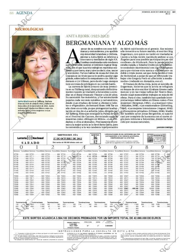 ABC MADRID 28-10-2012 página 88