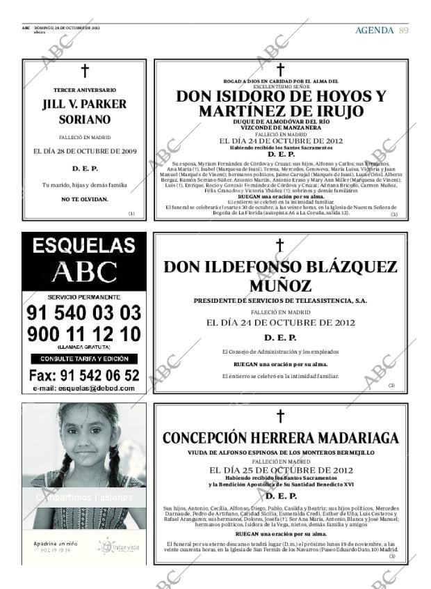 ABC MADRID 28-10-2012 página 89